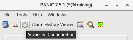 PANIC GUI, Advanced Configuration