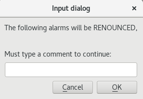 Renounce Alarm